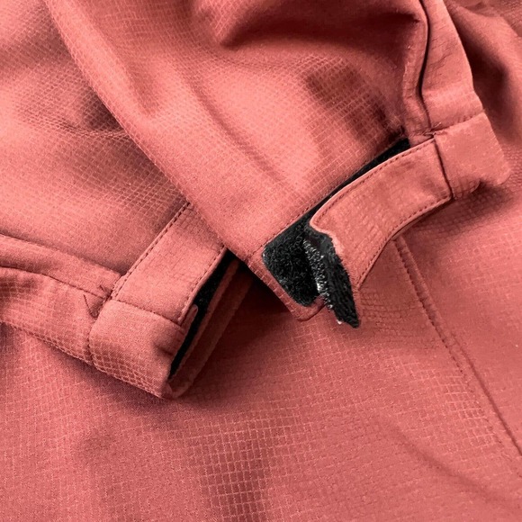 Walls Ripstop Softshell Jacket Wine Medium Men's Polyester Full Zip Long Sleeve - Picture 7 of 16